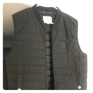 WESC black medium men's vest